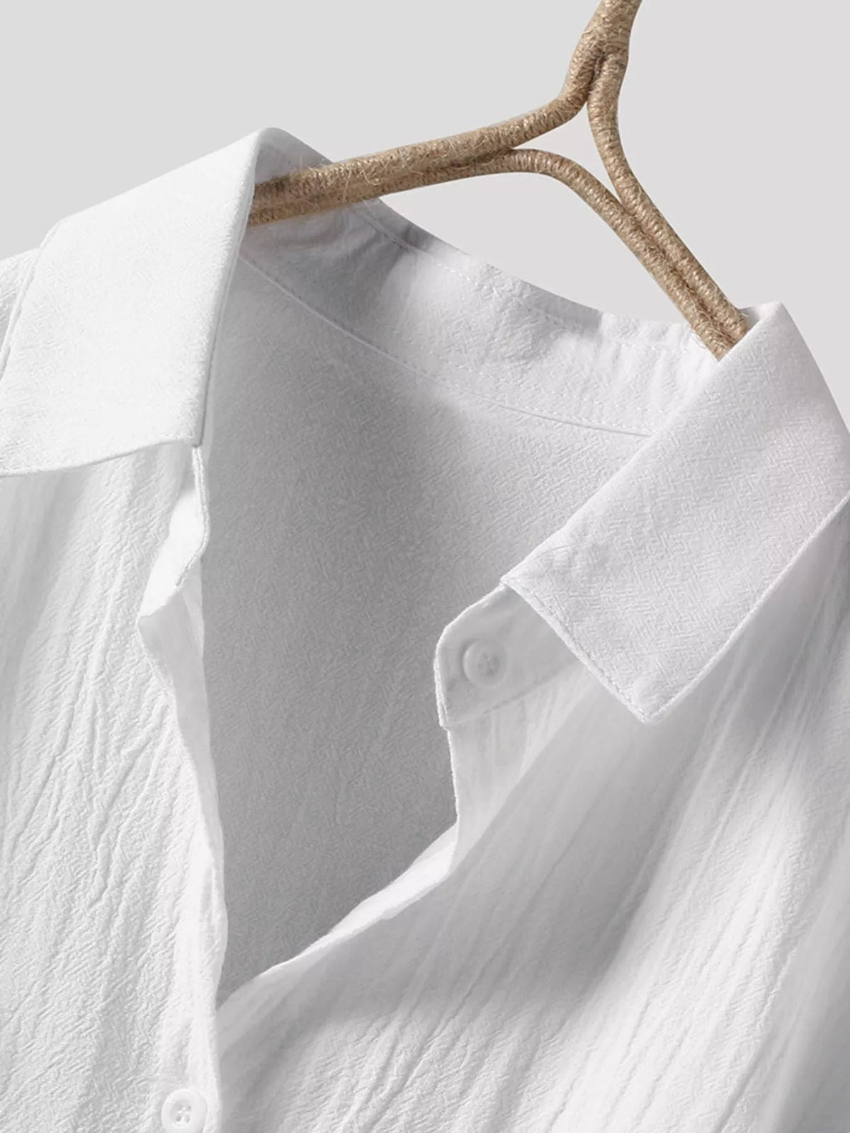 Full Size Casual Button-Down Shirt with Dual Chest Pockets Plus Size