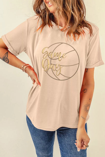 Game Day Basketball Graphic Tee