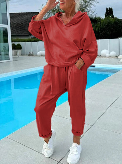 Comfy hoodie & pants set