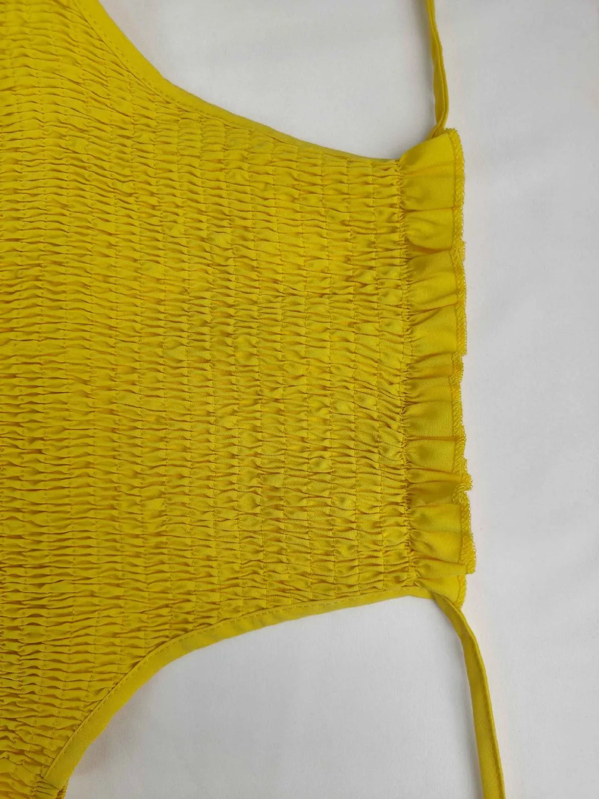 Full Size Smocked Sleeveless Ruffle Hem Maxi Dress Plus Size