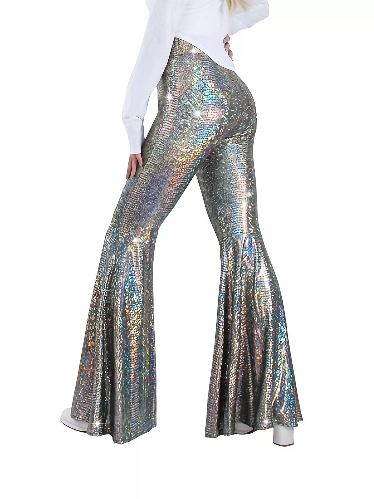 High-Waisted Flare Pants
