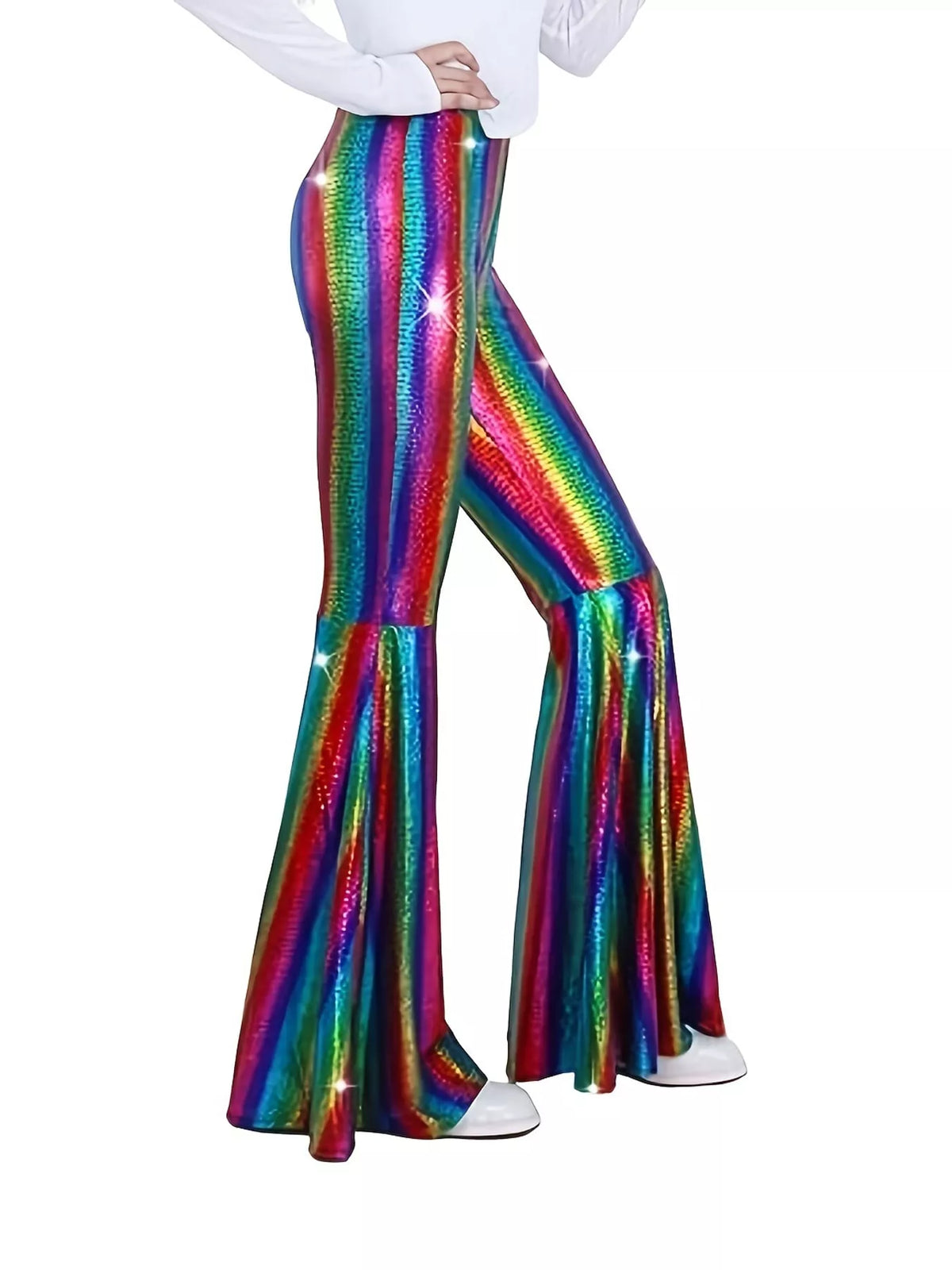 High-Waisted Flare Pants