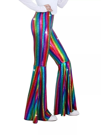 High-Waisted Flare Pants