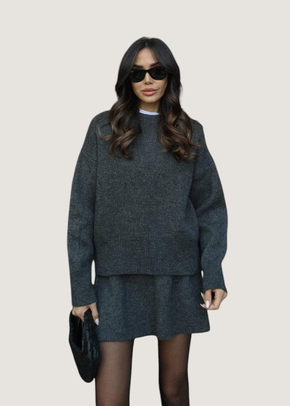 Cozy knit set