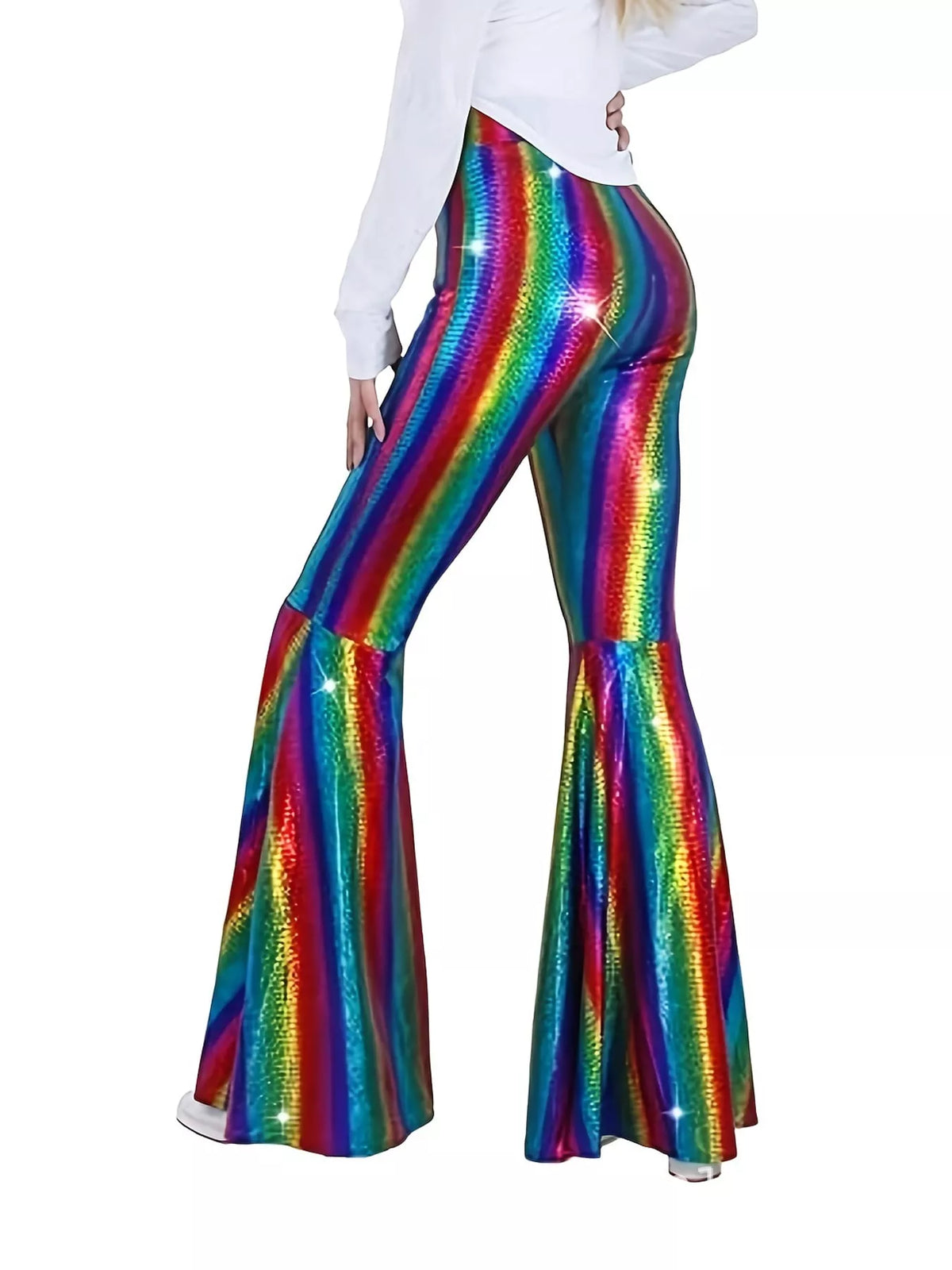 High-Waisted Flare Pants