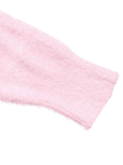 Fluffy Long Sleeve Sweater