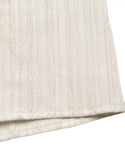 Contrast Trim Tiered Cami Dress