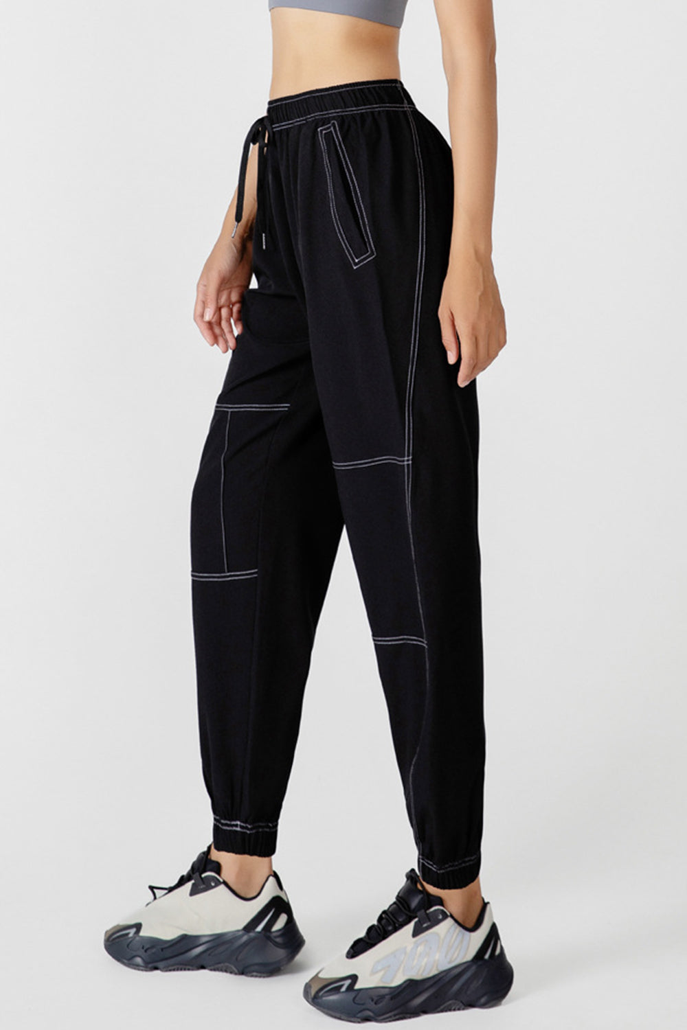Basic Bae Drawstring Joggers With Pockets
