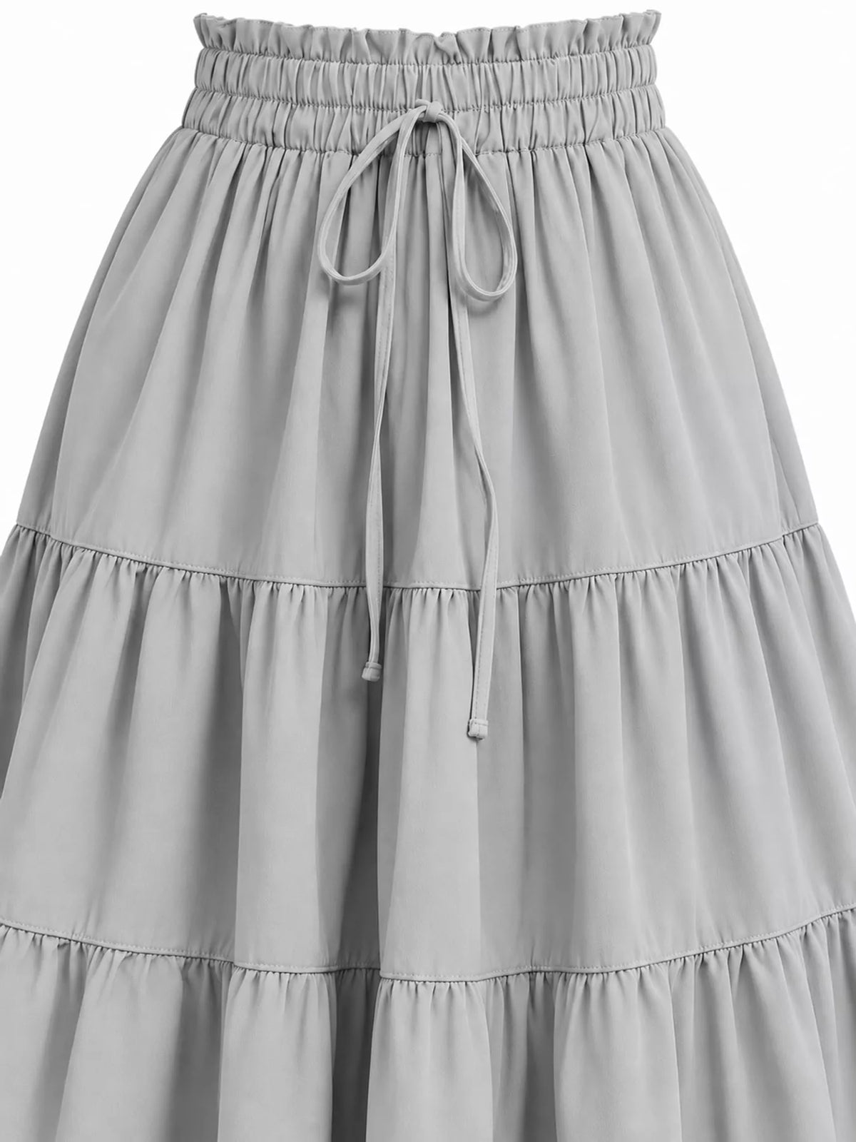Tiered Midi Skirt