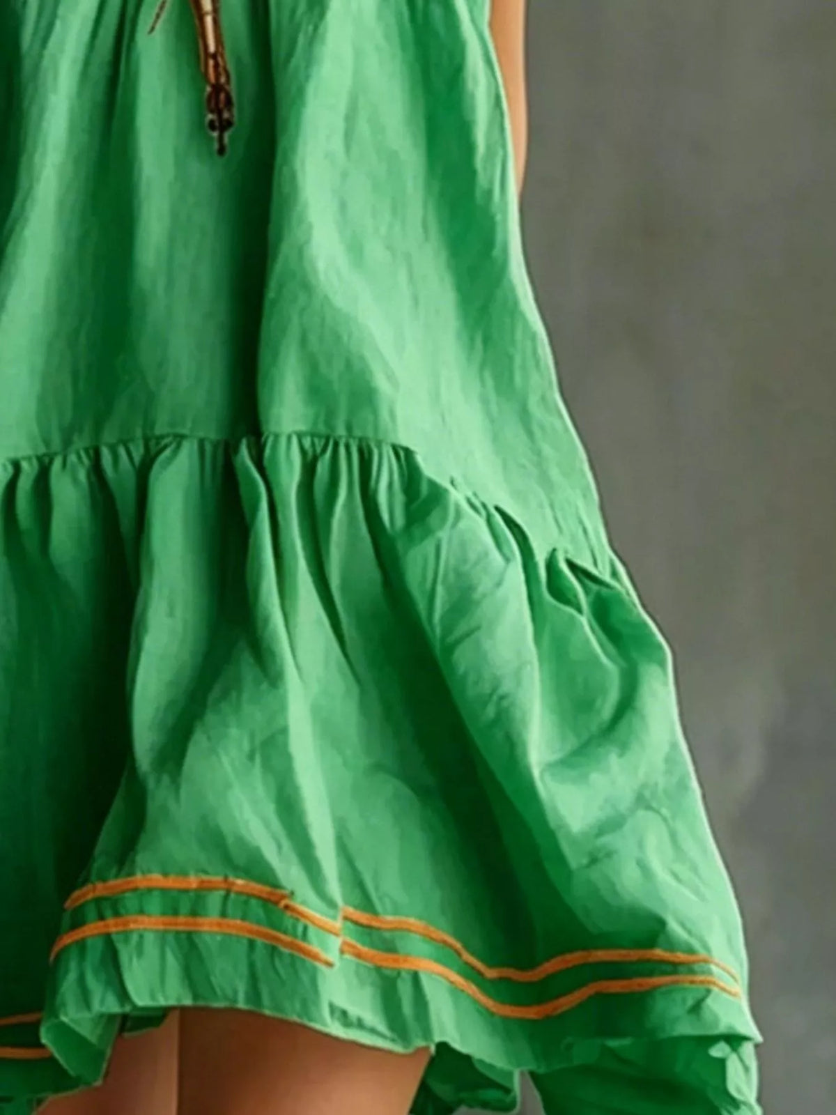 Full Size Sleeveless Tiered Mini Dress Plus Size