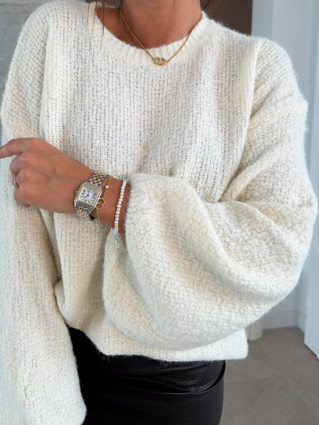 Clidress Soft Loose Fit Sweater